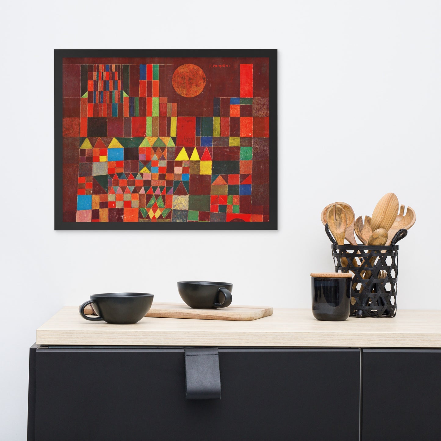 Castle and Sun by Paul Klee