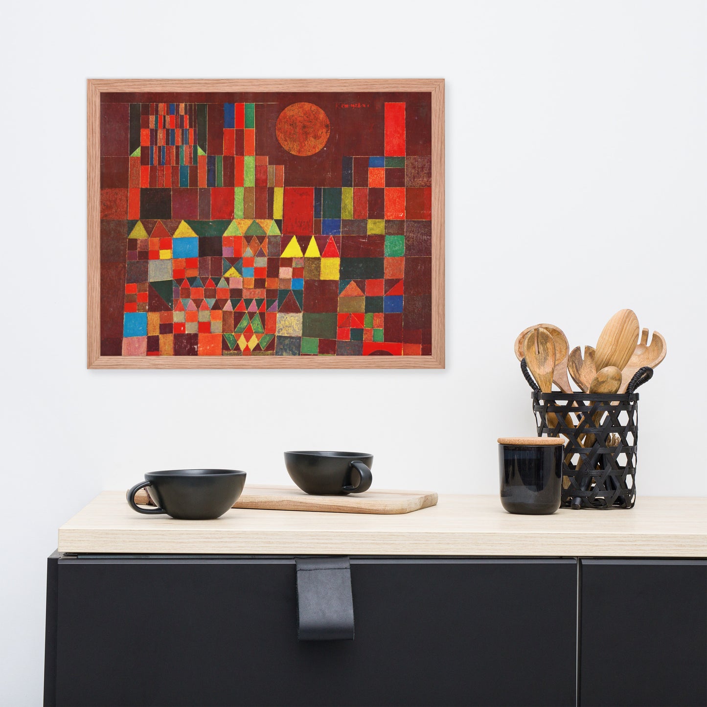 Castle and Sun by Paul Klee