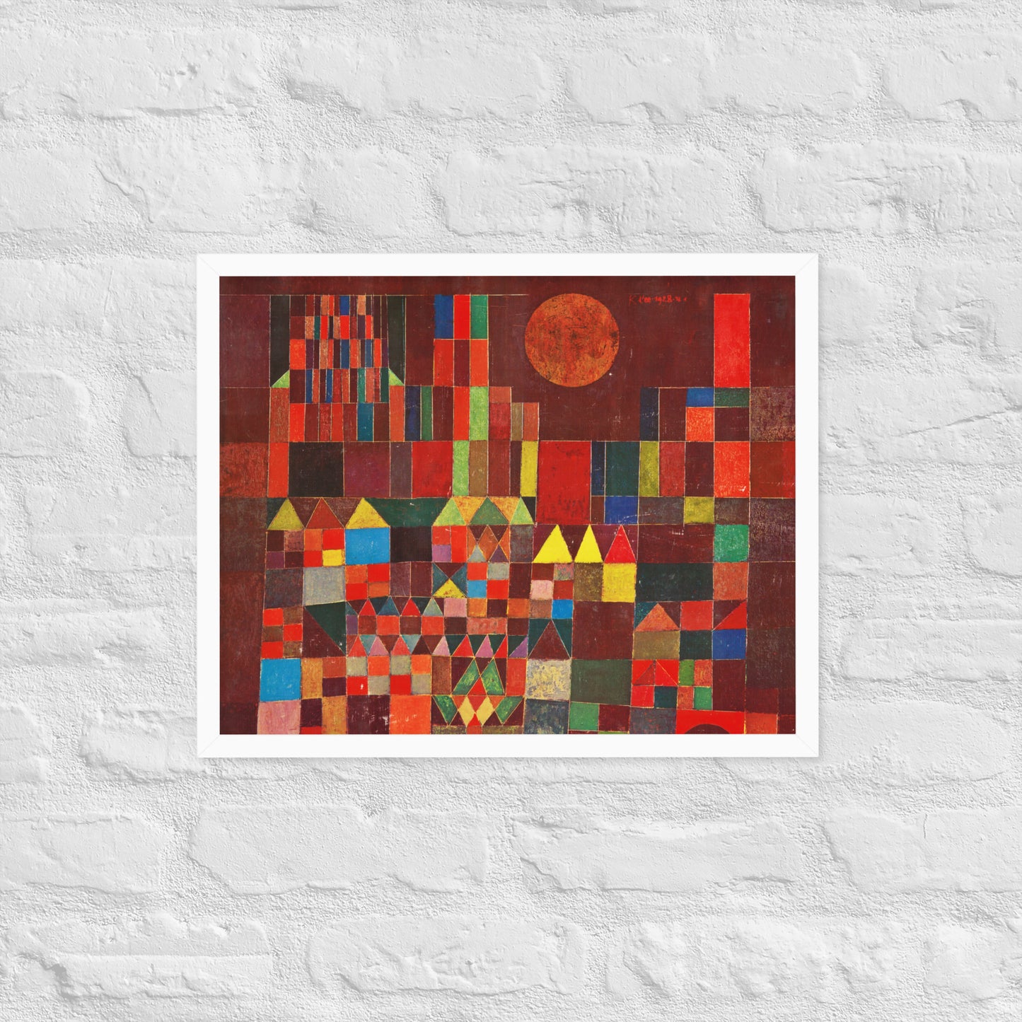 Castle and Sun by Paul Klee