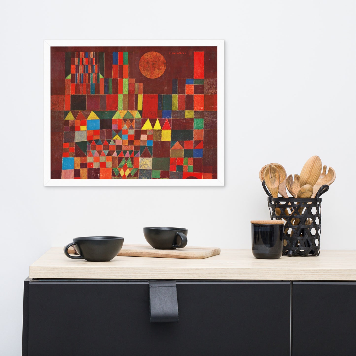 Castle and Sun by Paul Klee