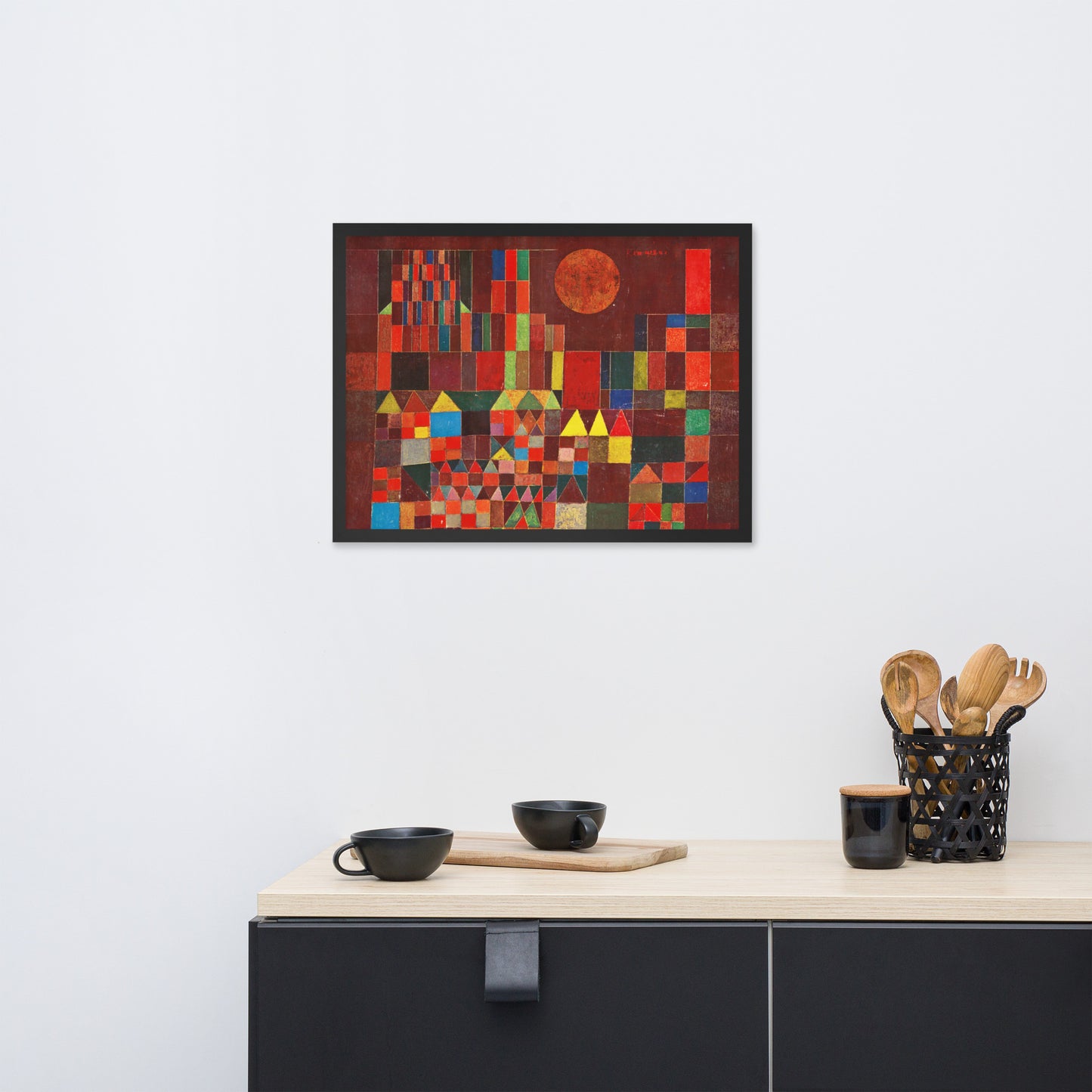 Castle and Sun by Paul Klee