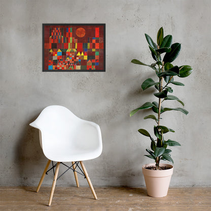 Castle and Sun by Paul Klee