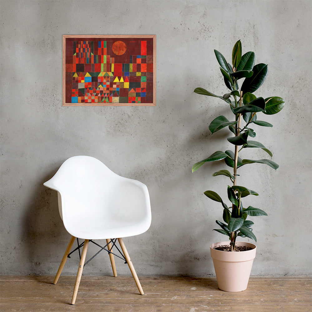 Castle and Sun by Paul Klee