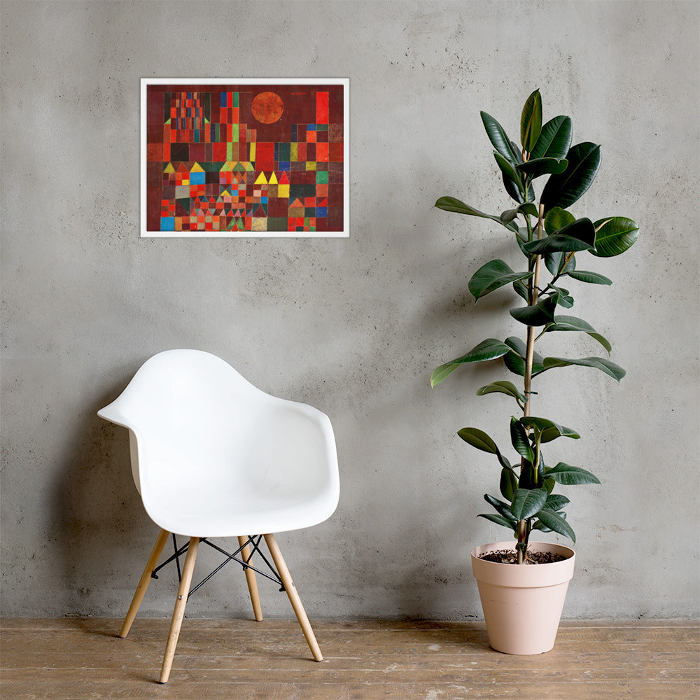 Castle and Sun by Paul Klee