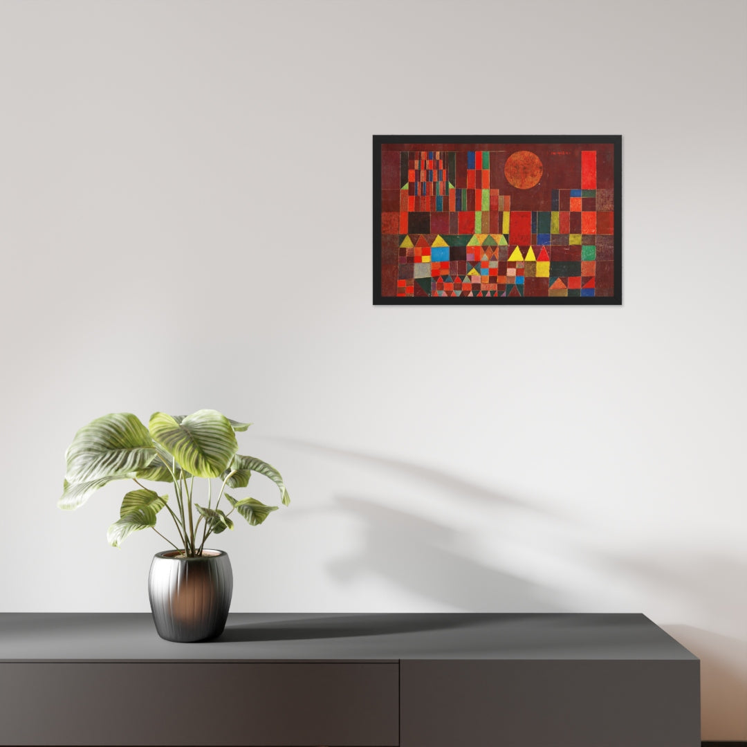 Castle and Sun by Paul Klee