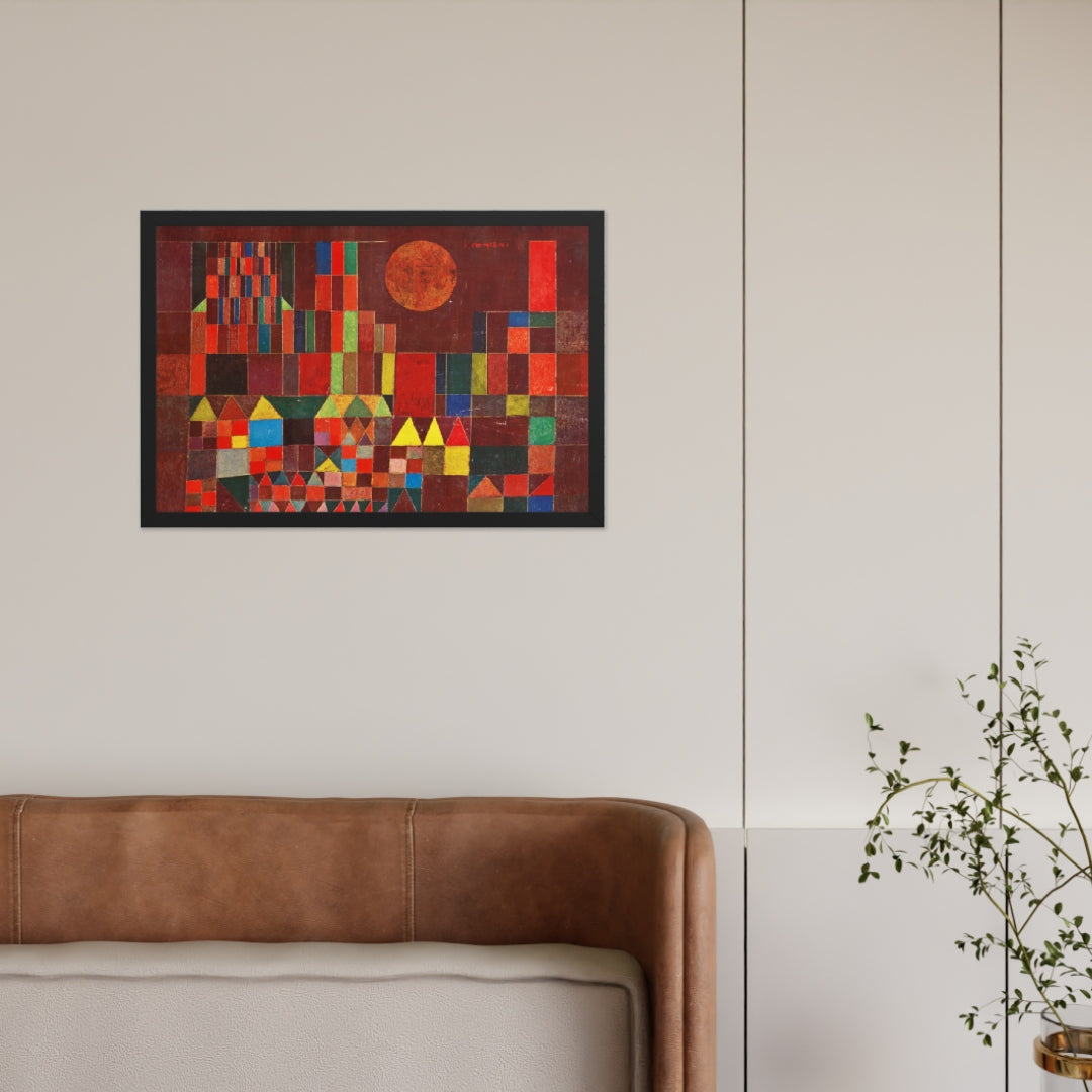 Castle and Sun by Paul Klee