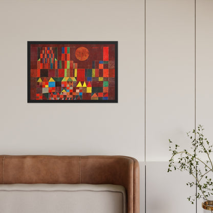 Castle and Sun by Paul Klee