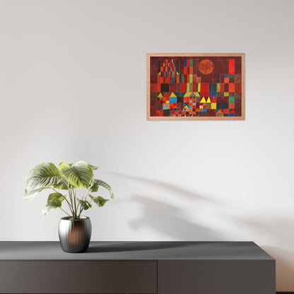 Castle and Sun by Paul Klee