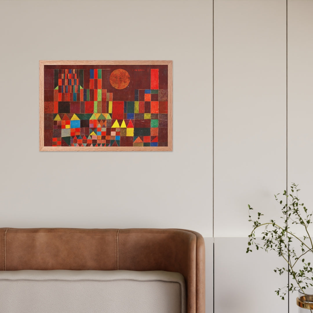 Castle and Sun by Paul Klee