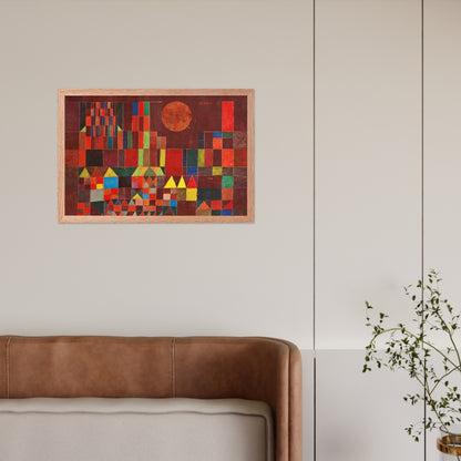 Castle and Sun by Paul Klee