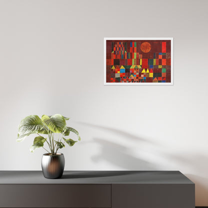 Castle and Sun by Paul Klee