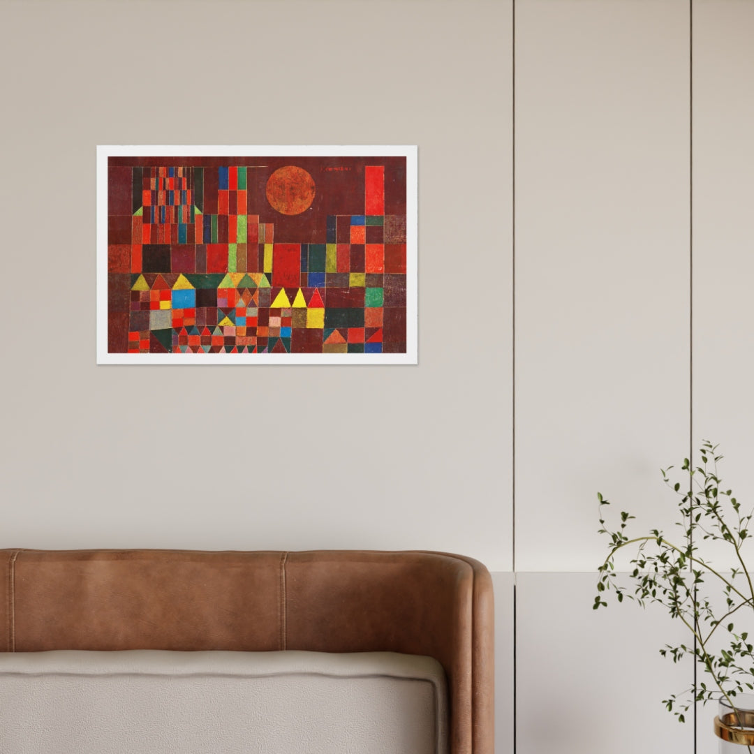 Castle and Sun by Paul Klee