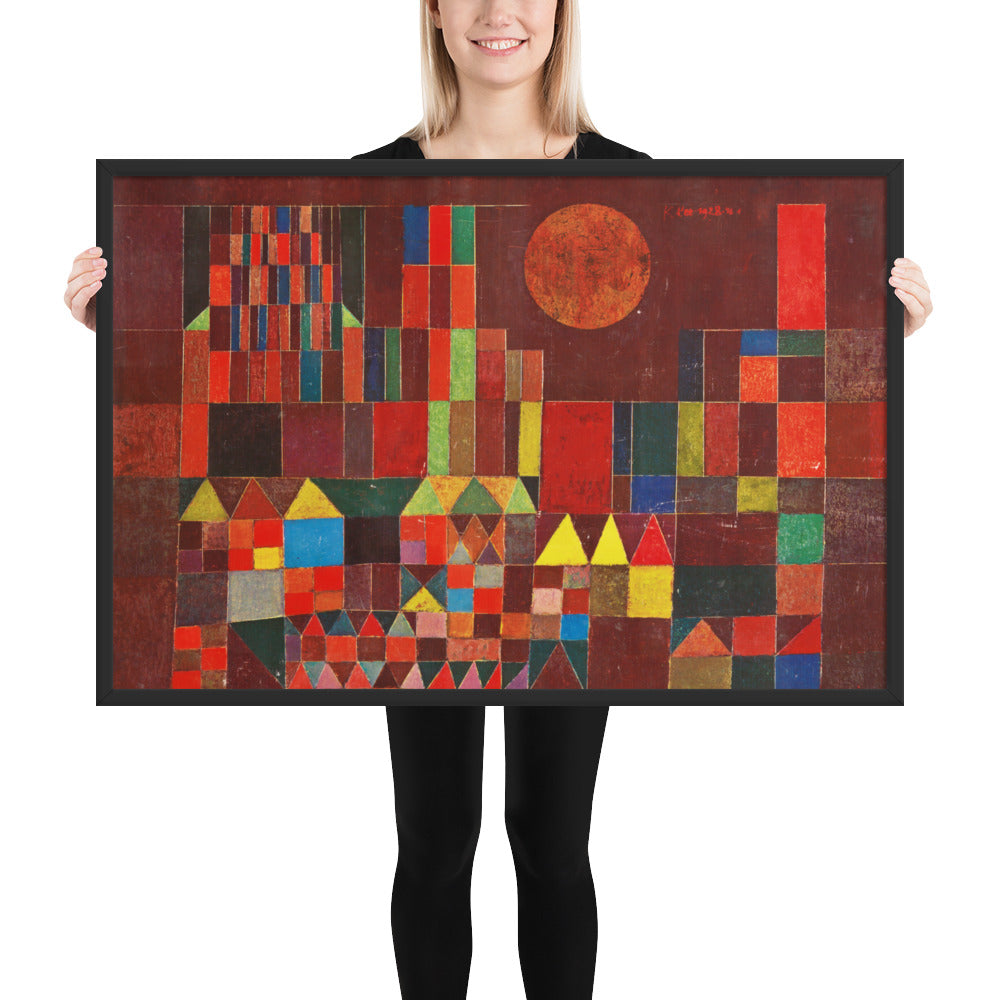 Castle and Sun by Paul Klee