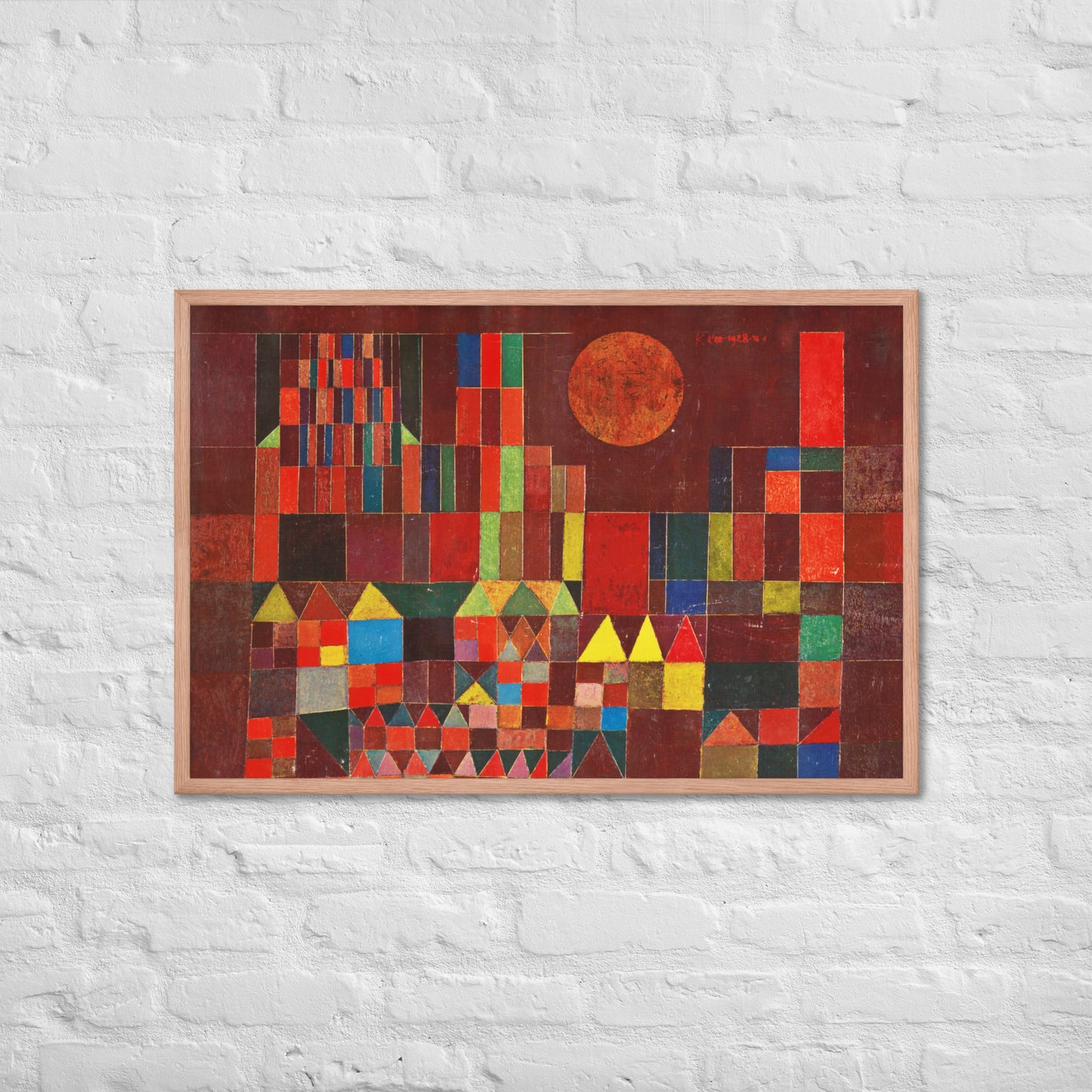 Castle and Sun by Paul Klee