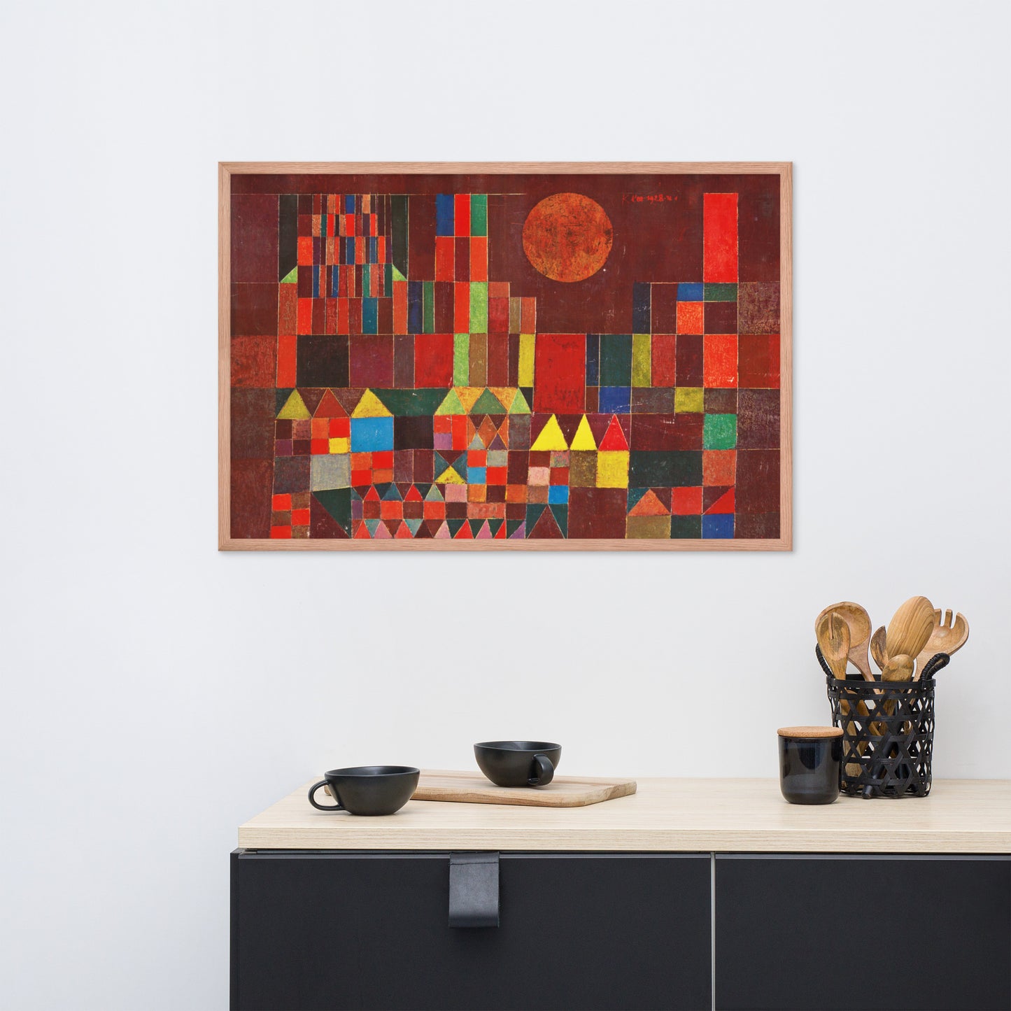 Castle and Sun by Paul Klee