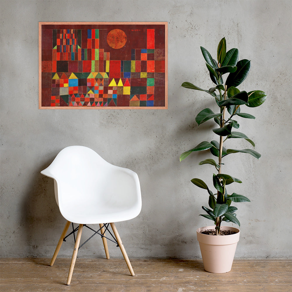 Castle and Sun by Paul Klee