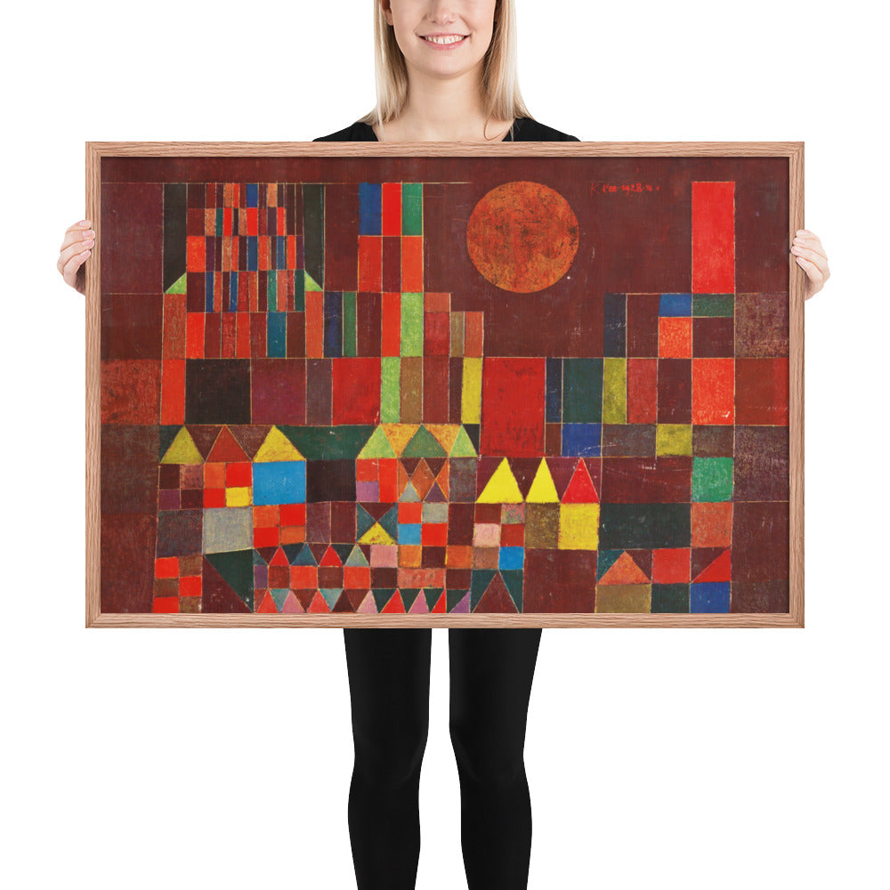 Castle and Sun by Paul Klee