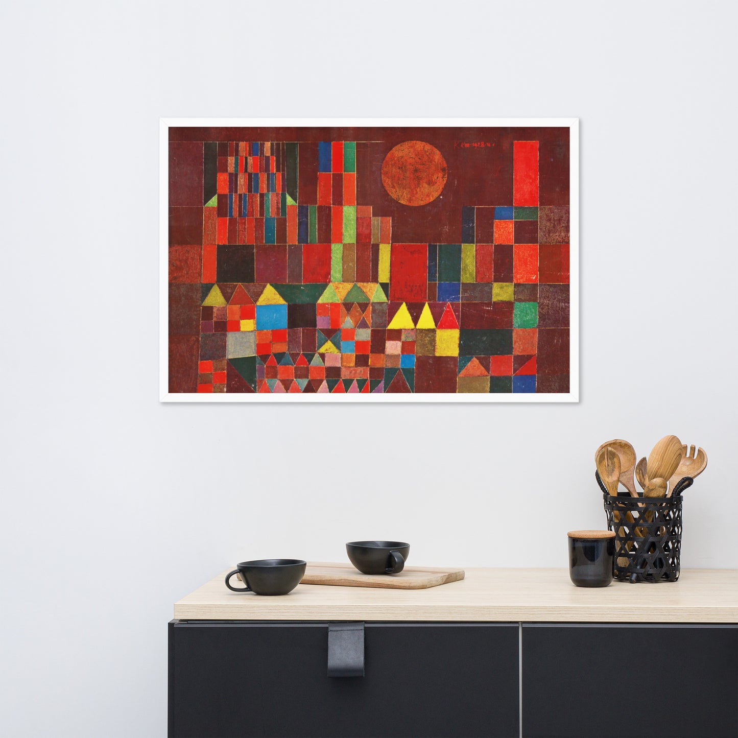 Castle and Sun by Paul Klee