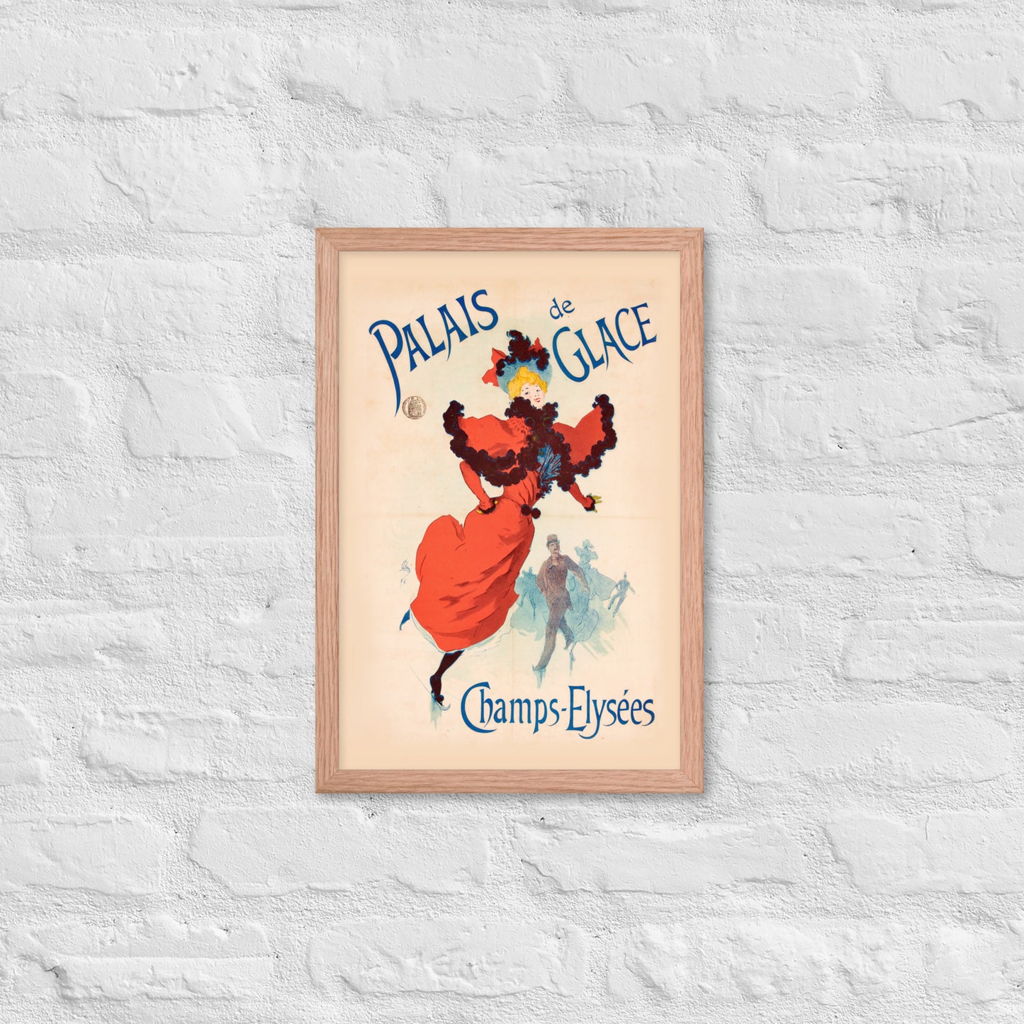 Palais de Glace Champs Elysees by Jules Cheret