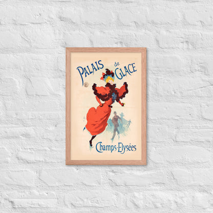 Palais de Glace Champs Elysees by Jules Cheret