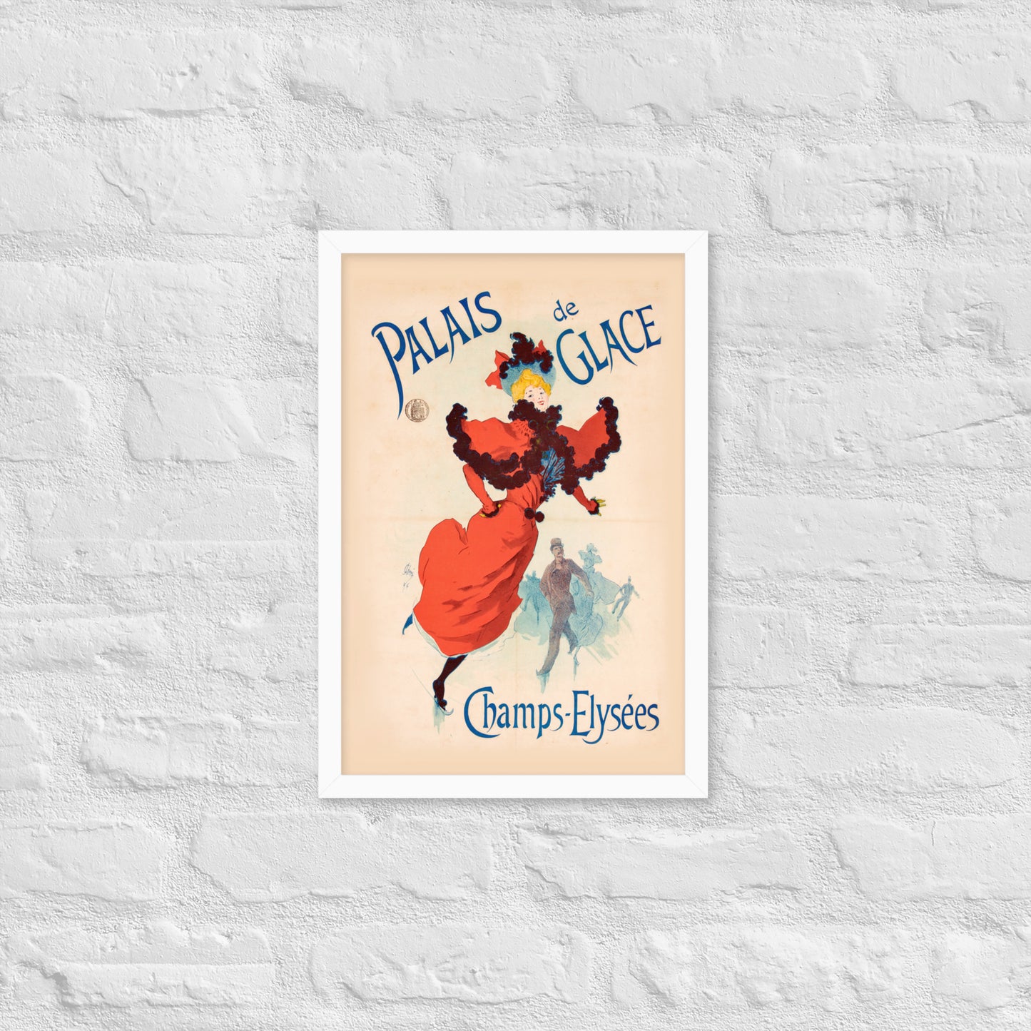 Palais de Glace Champs Elysees by Jules Cheret