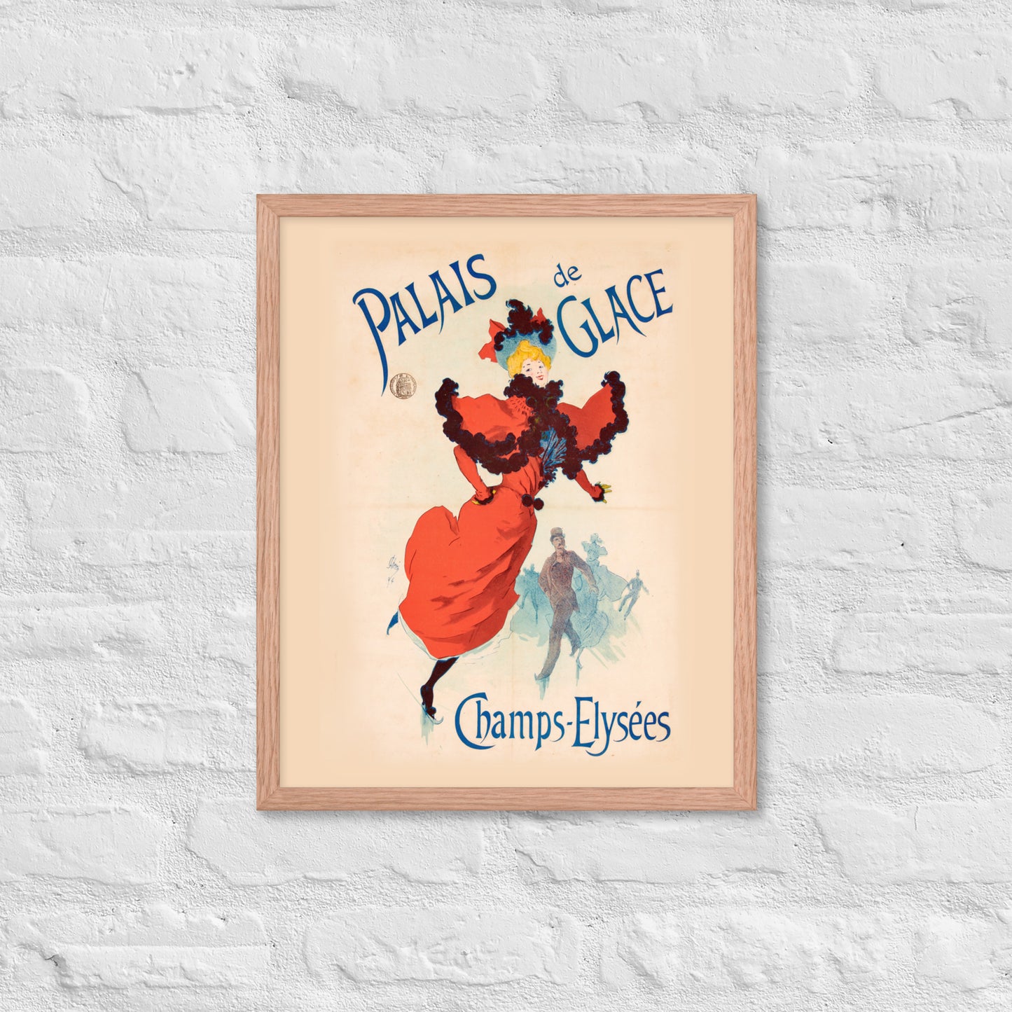 Palais de Glace Champs Elysees by Jules Cheret