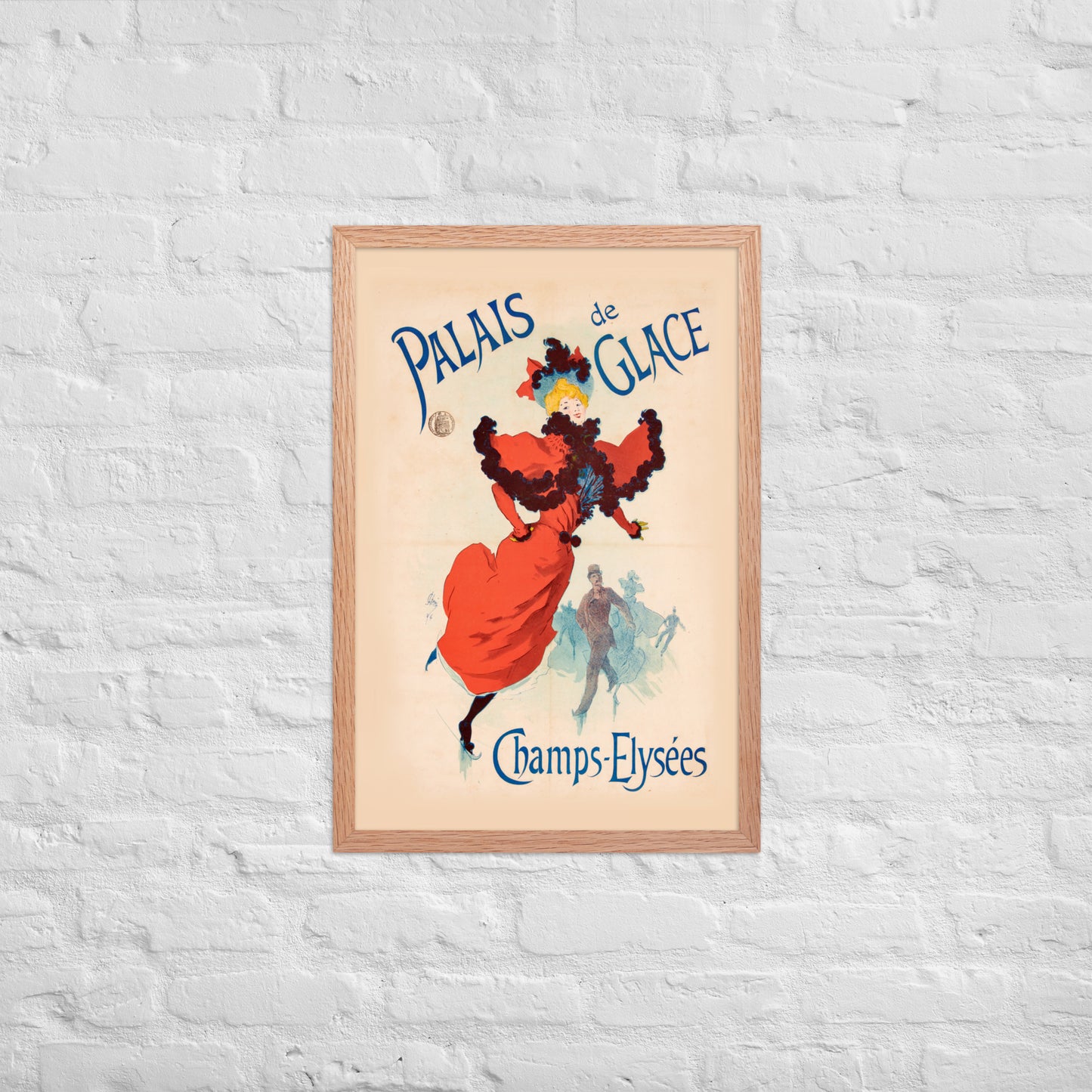 Palais de Glace Champs Elysees by Jules Cheret