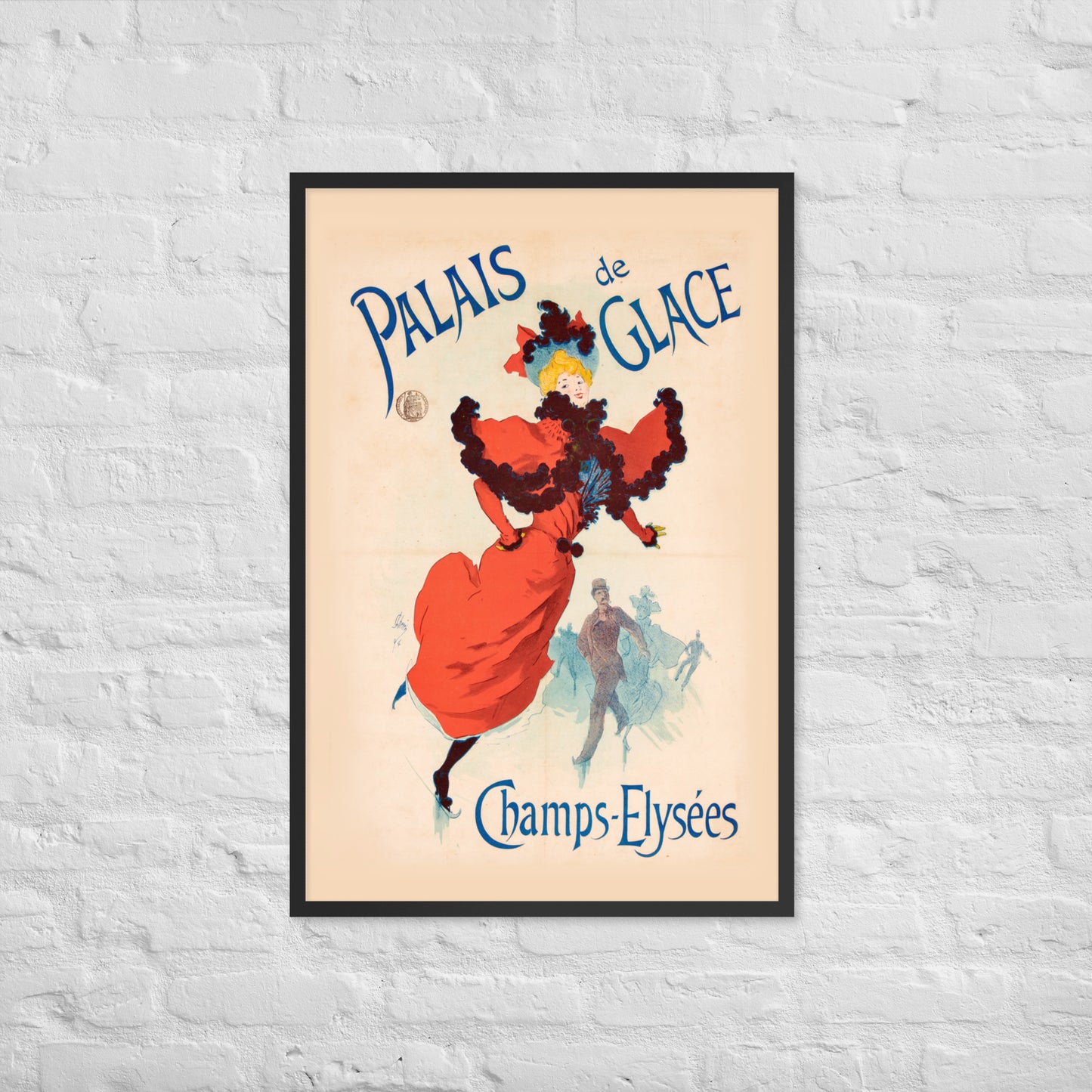 Palais de Glace Champs Elysees by Jules Cheret