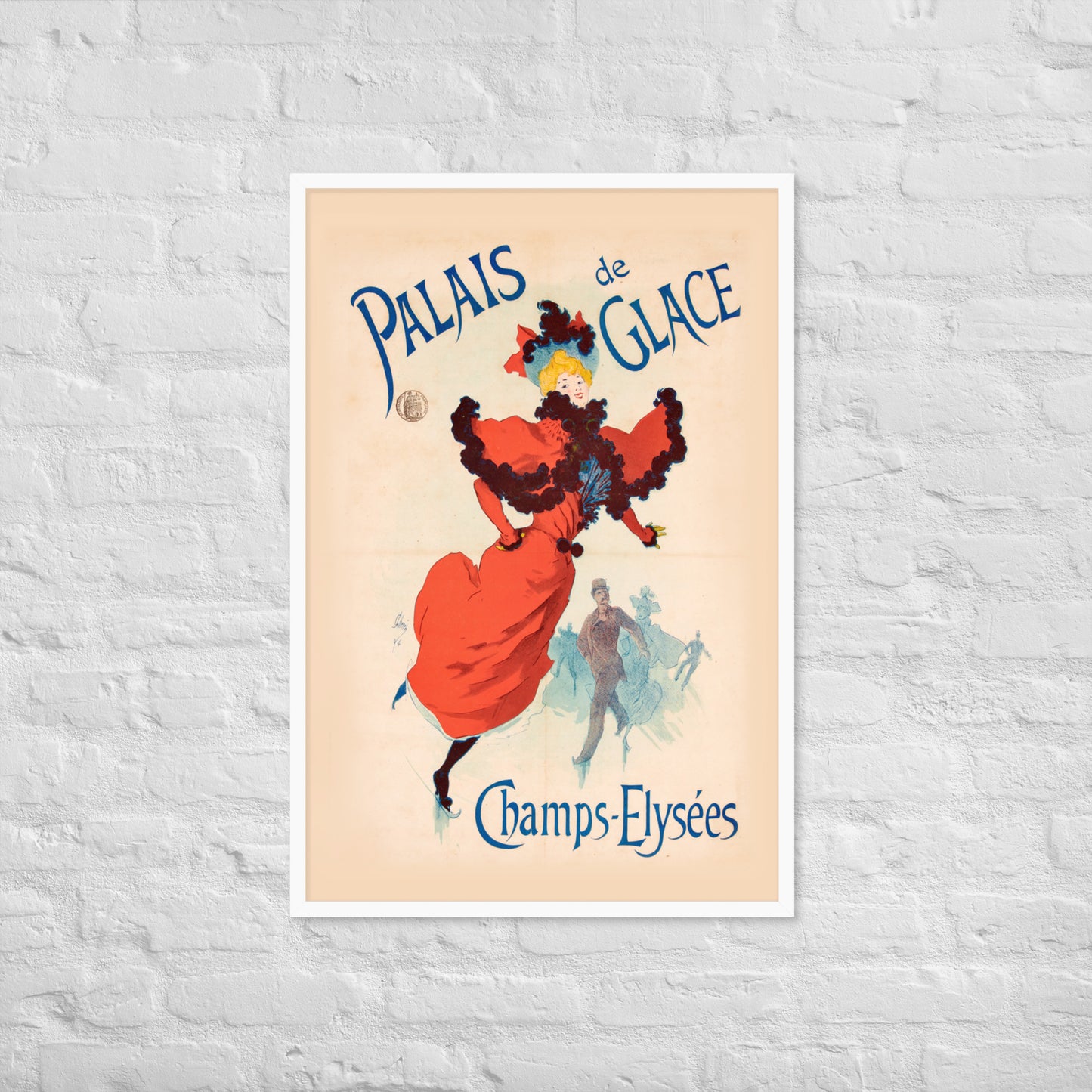 Palais de Glace Champs Elysees by Jules Cheret