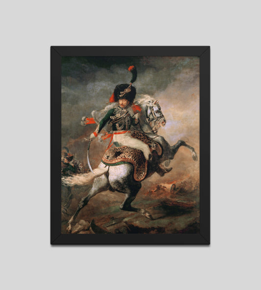 The Charging Chasseur by Théodore Géricault