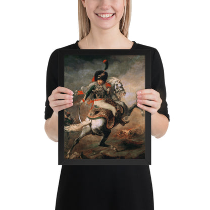 The Charging Chasseur by Théodore Géricault
