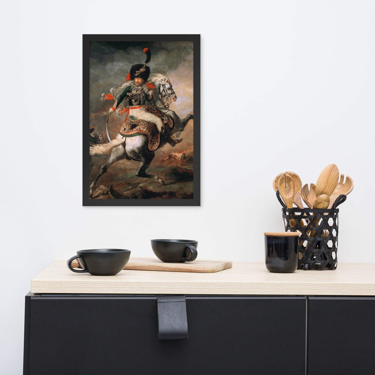 The Charging Chasseur by Théodore Géricault