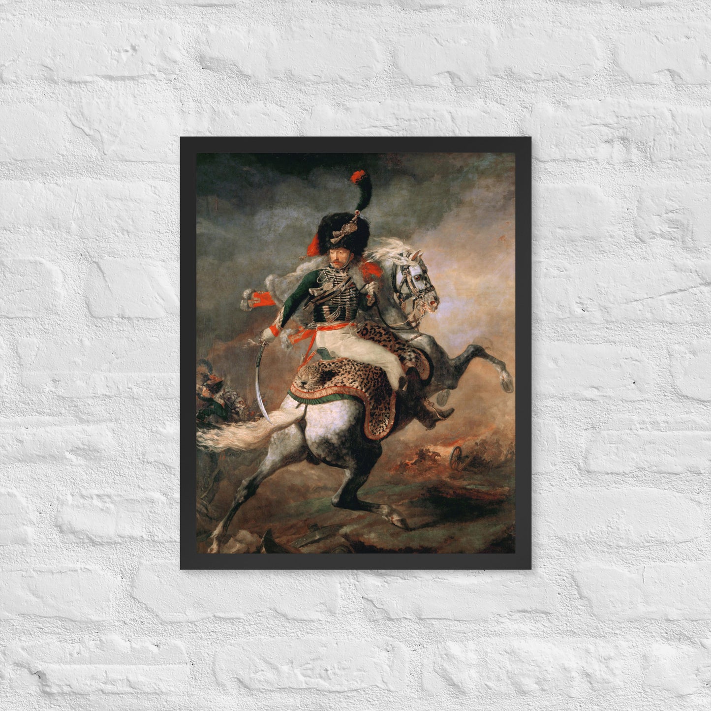 The Charging Chasseur by Théodore Géricault