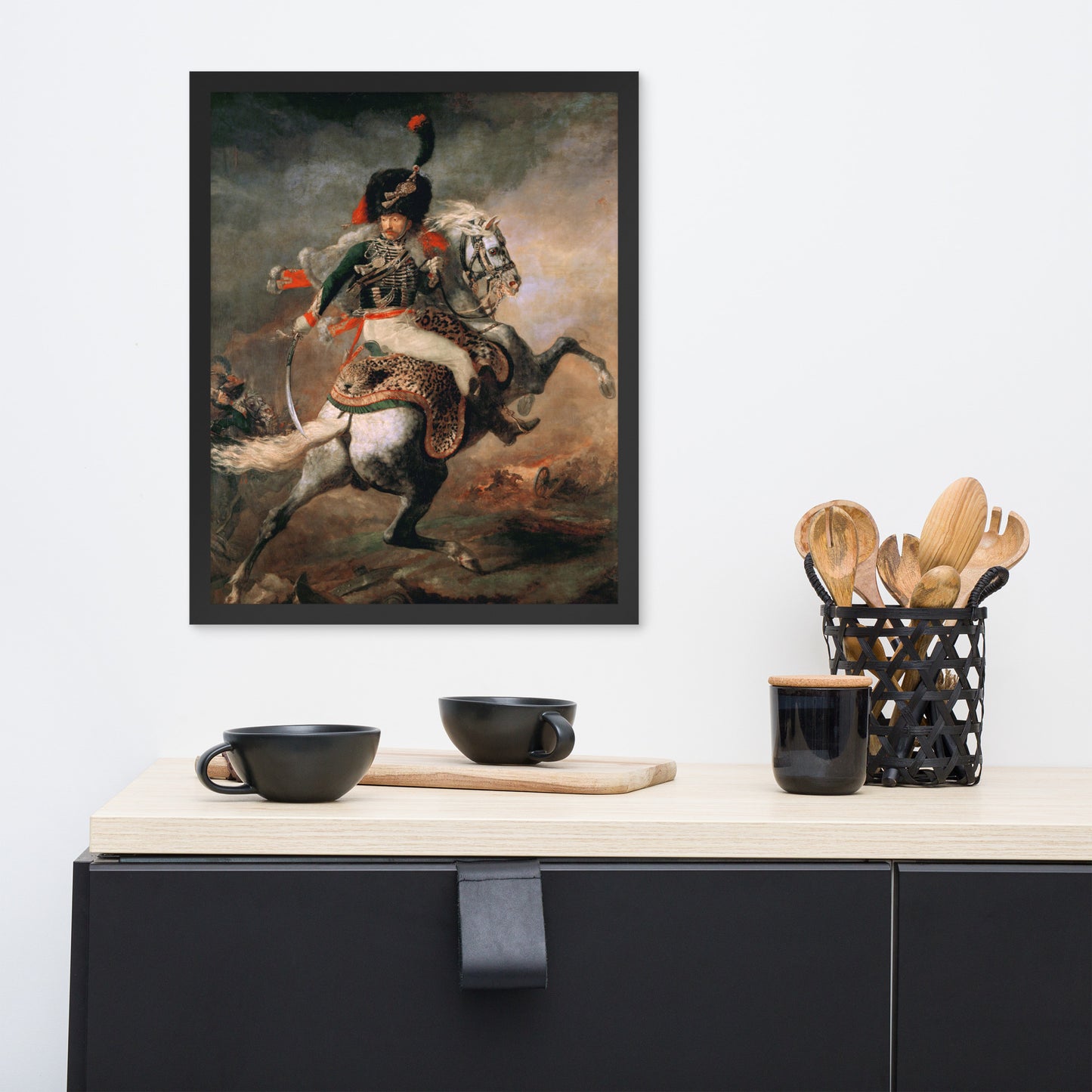 The Charging Chasseur by Théodore Géricault