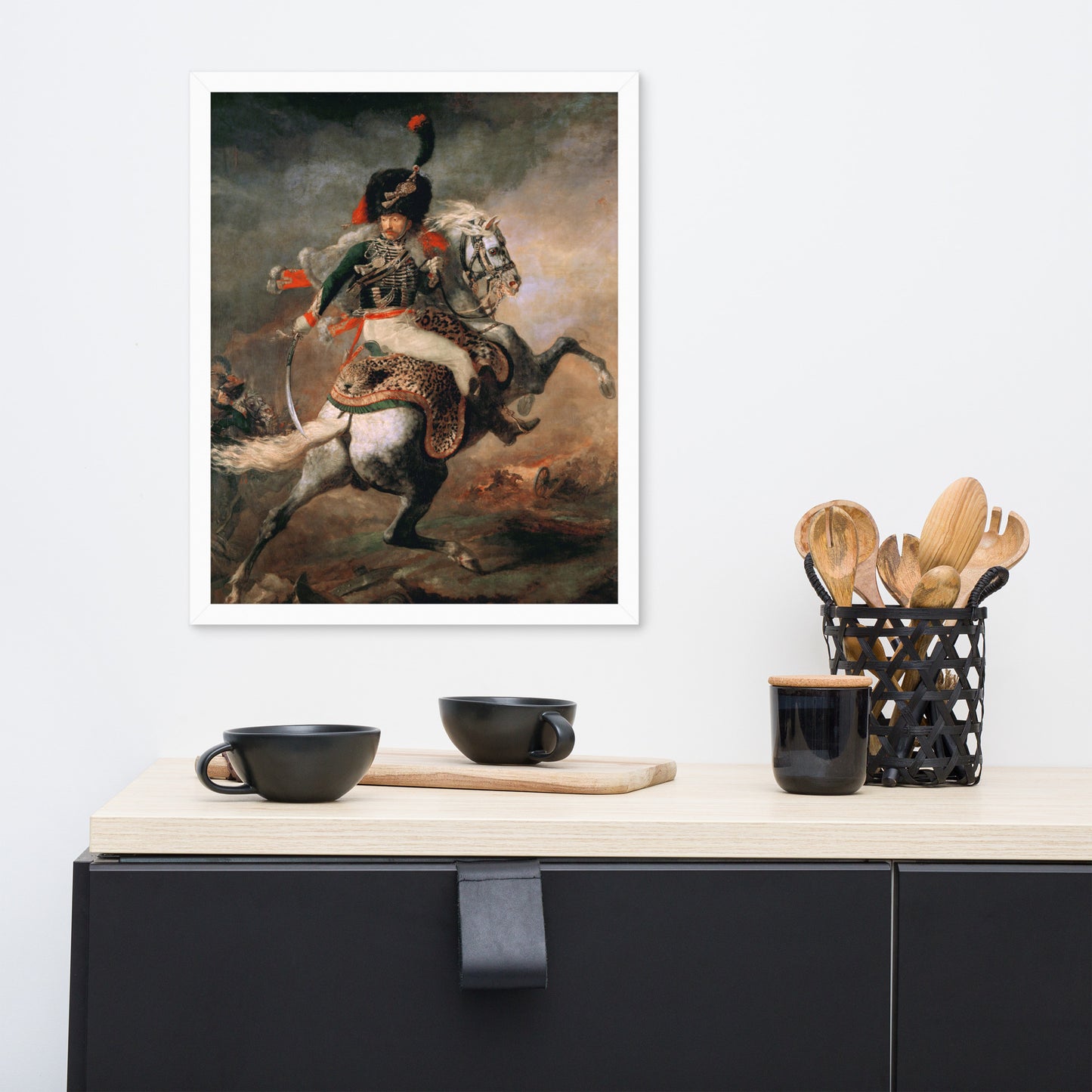 The Charging Chasseur by Théodore Géricault