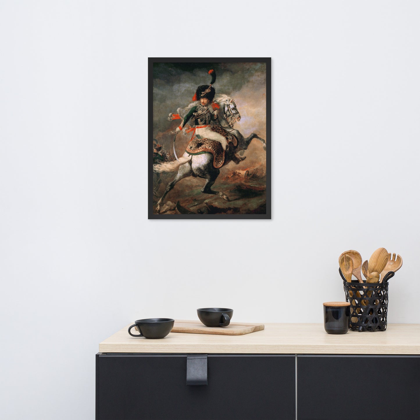 The Charging Chasseur by Théodore Géricault