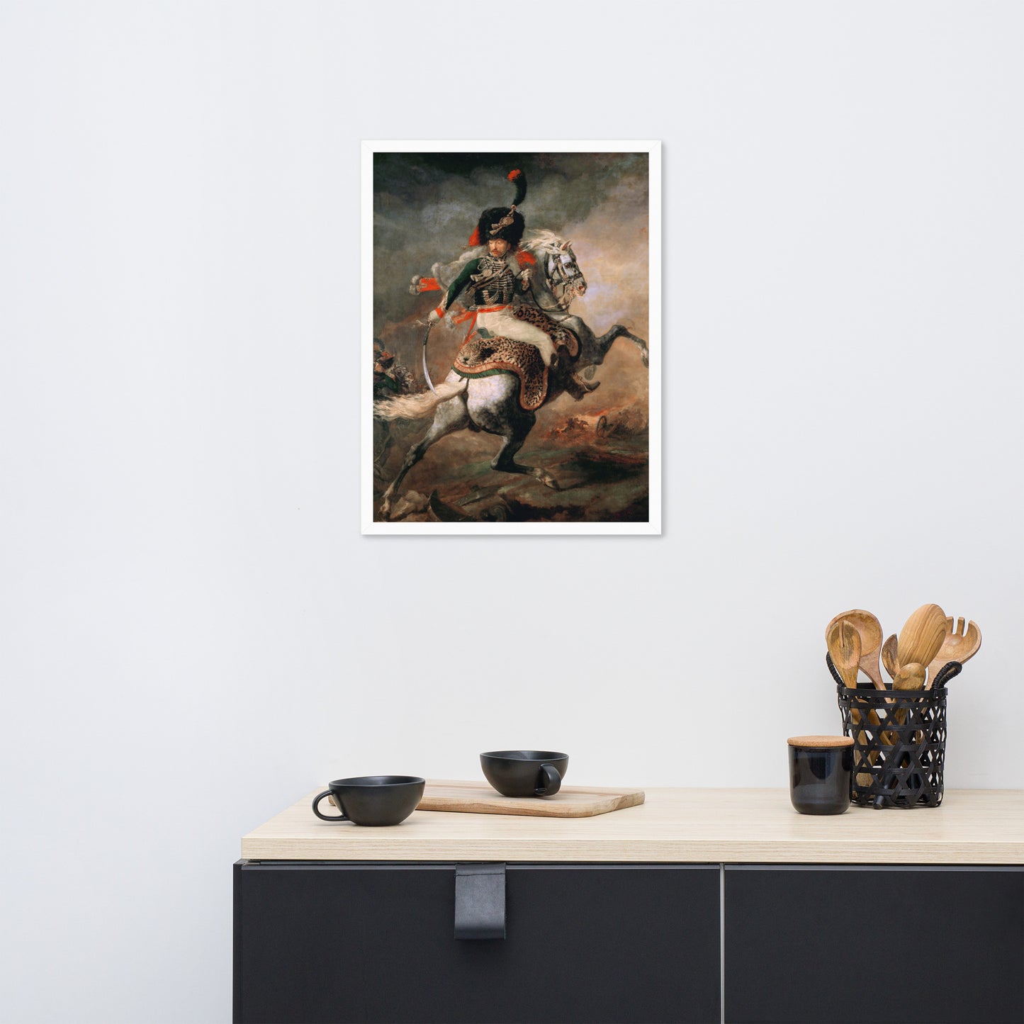 The Charging Chasseur by Théodore Géricault