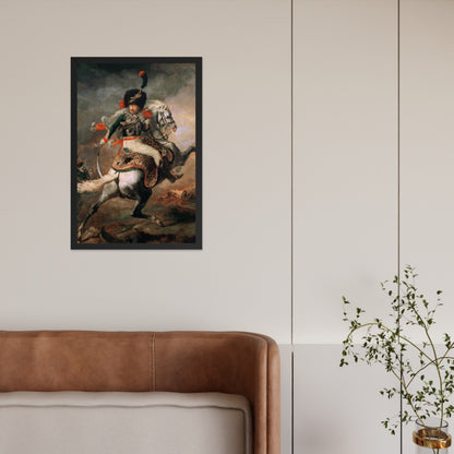 The Charging Chasseur by Théodore Géricault