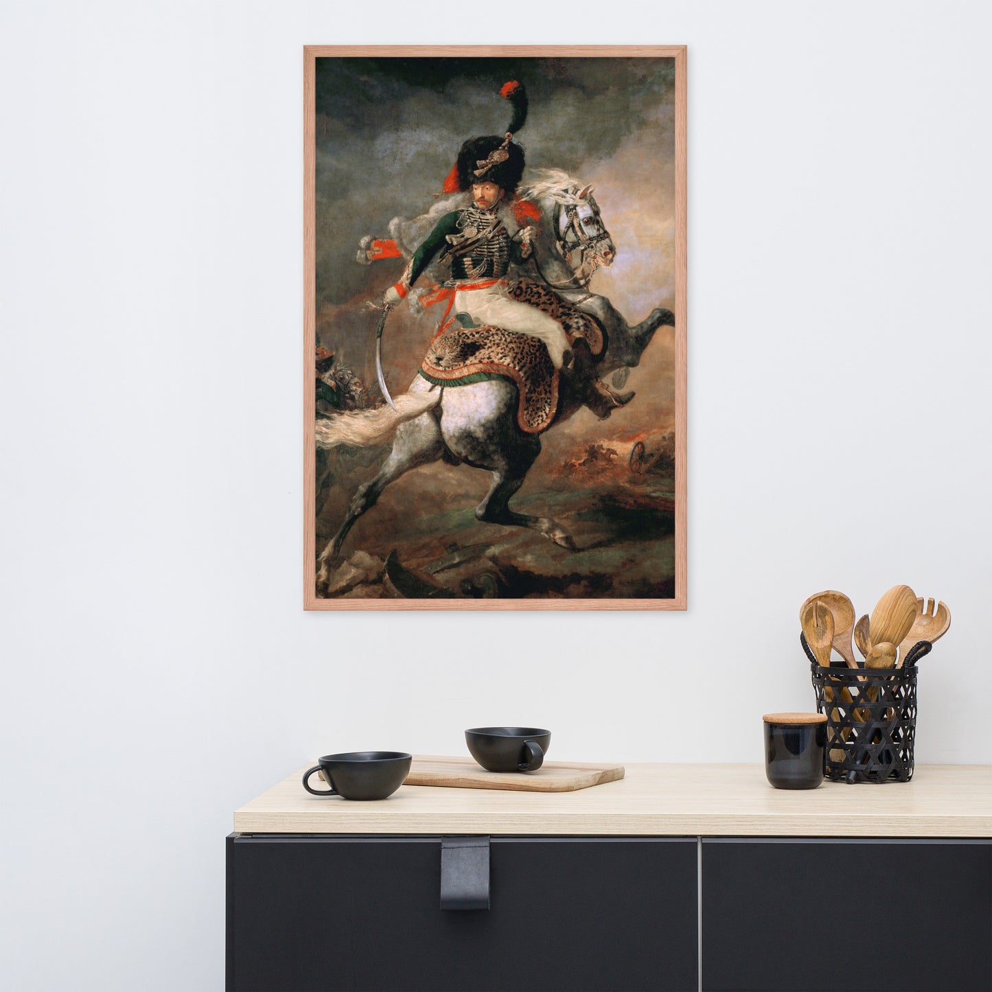 The Charging Chasseur by Théodore Géricault