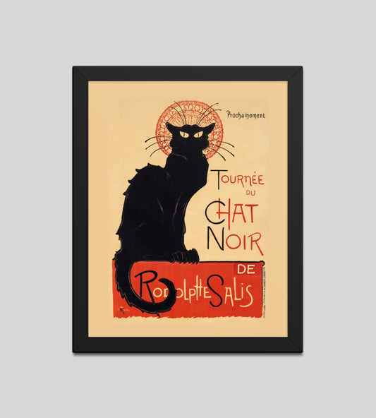 Tournée du Chat Noir by Théophile Alexandre Steinlen