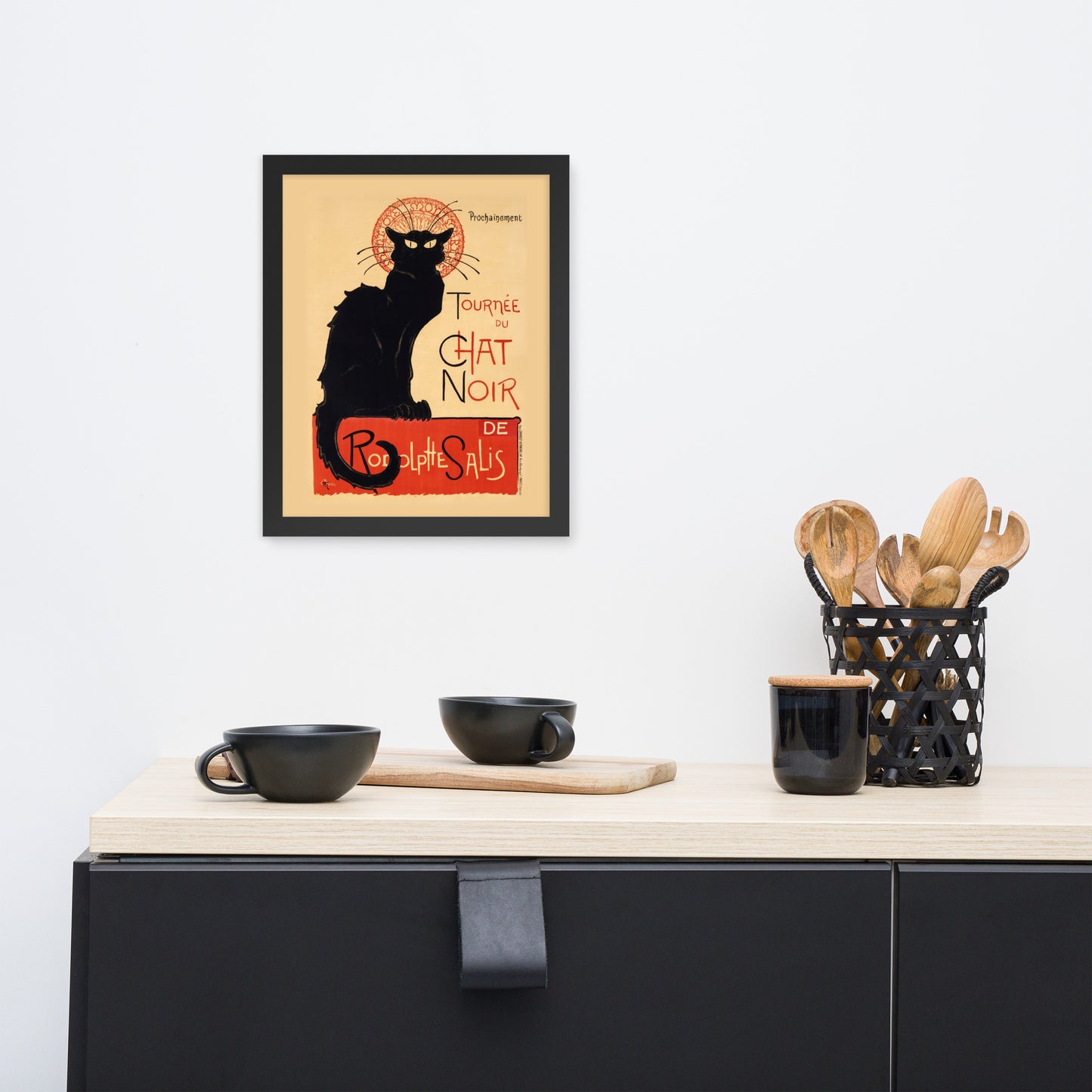 Tournée du Chat Noir by Théophile Alexandre Steinlen