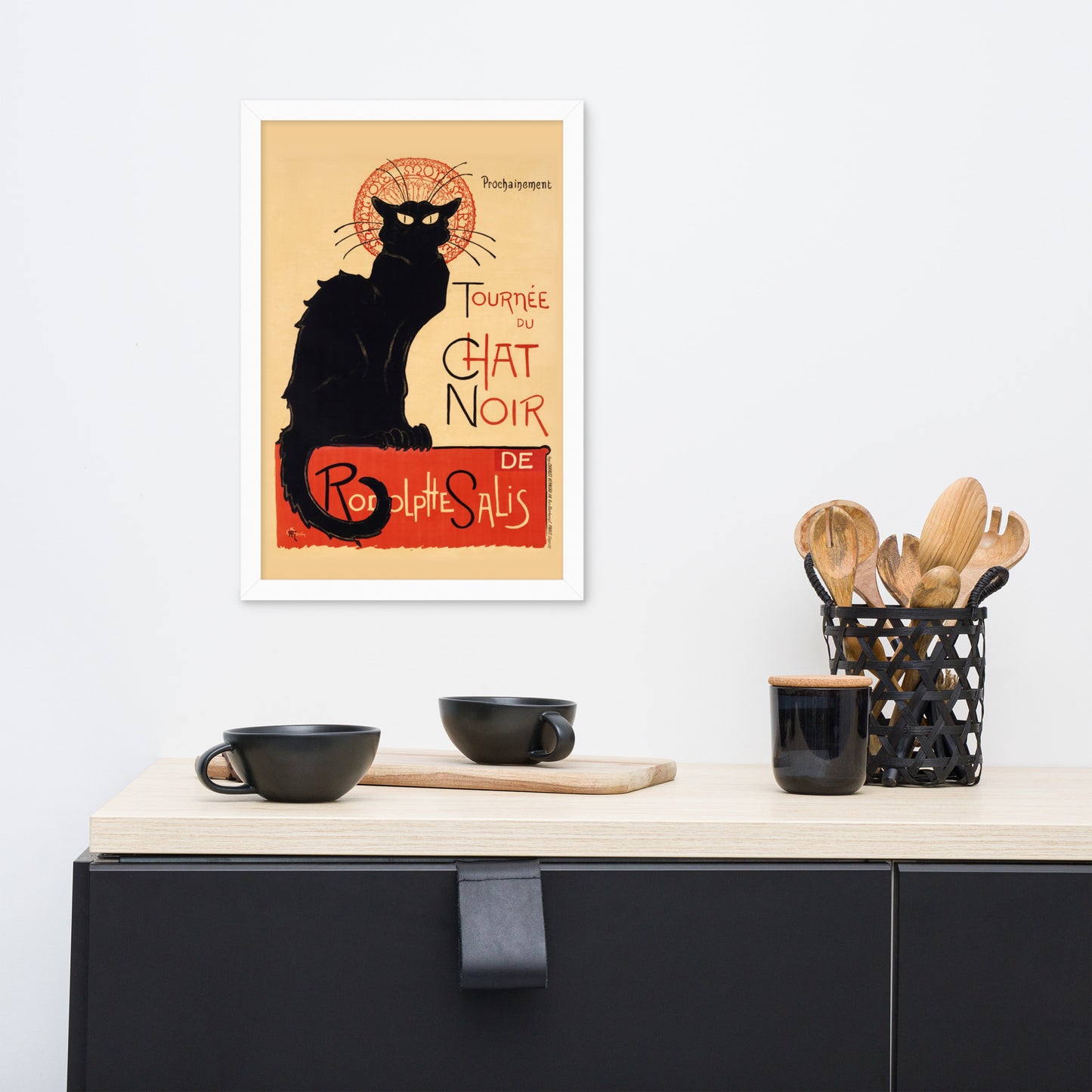 Tournée du Chat Noir by Théophile Alexandre Steinlen