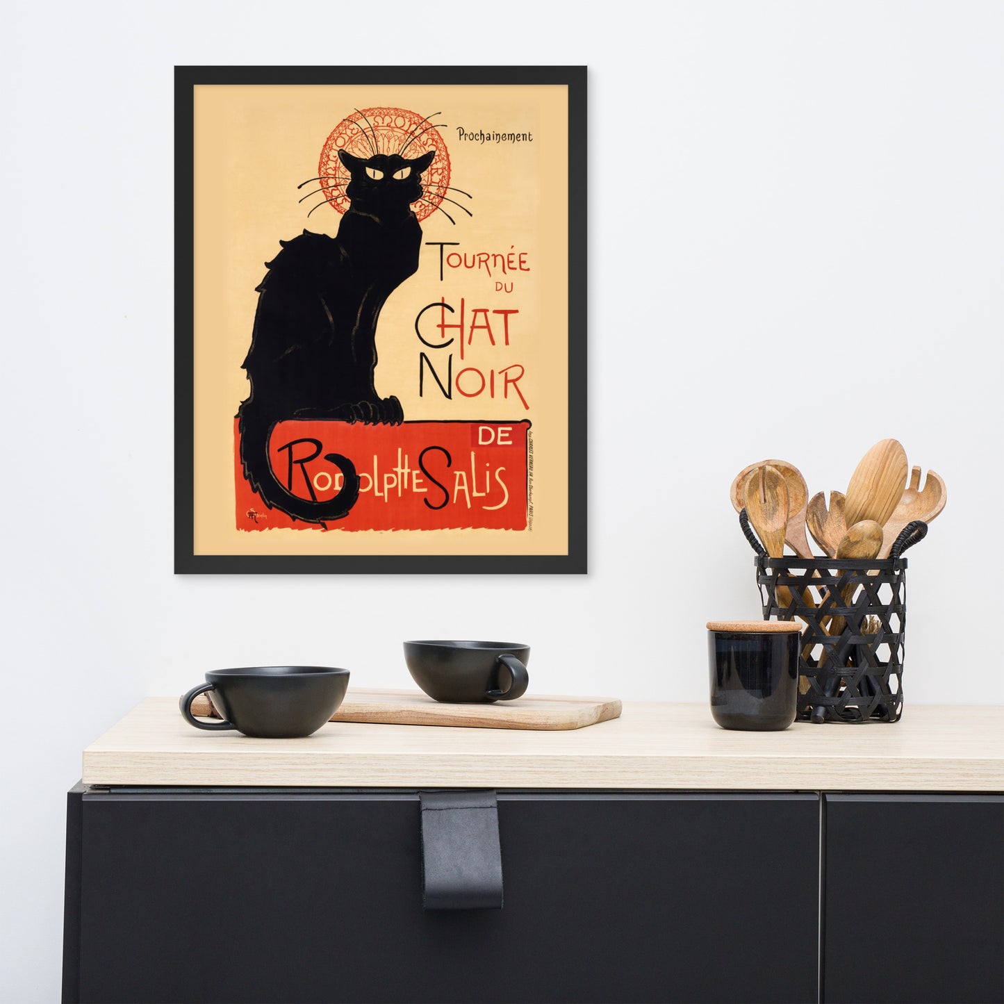 Tournée du Chat Noir by Théophile Alexandre Steinlen