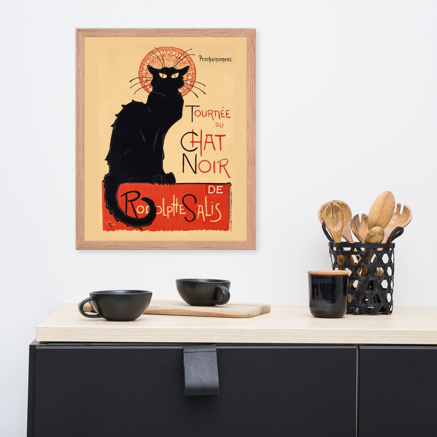 Tournée du Chat Noir by Théophile Alexandre Steinlen