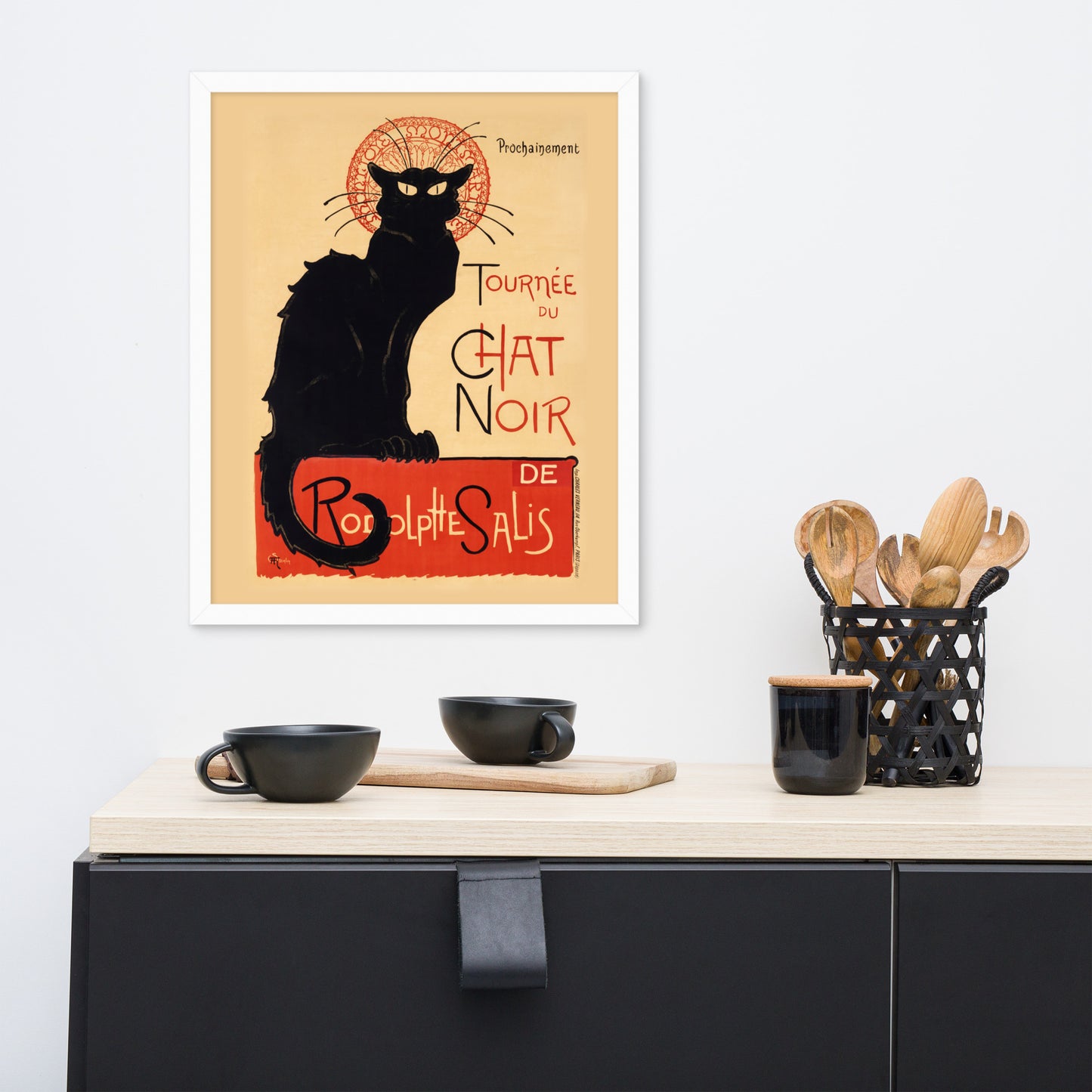 Tournée du Chat Noir by Théophile Alexandre Steinlen