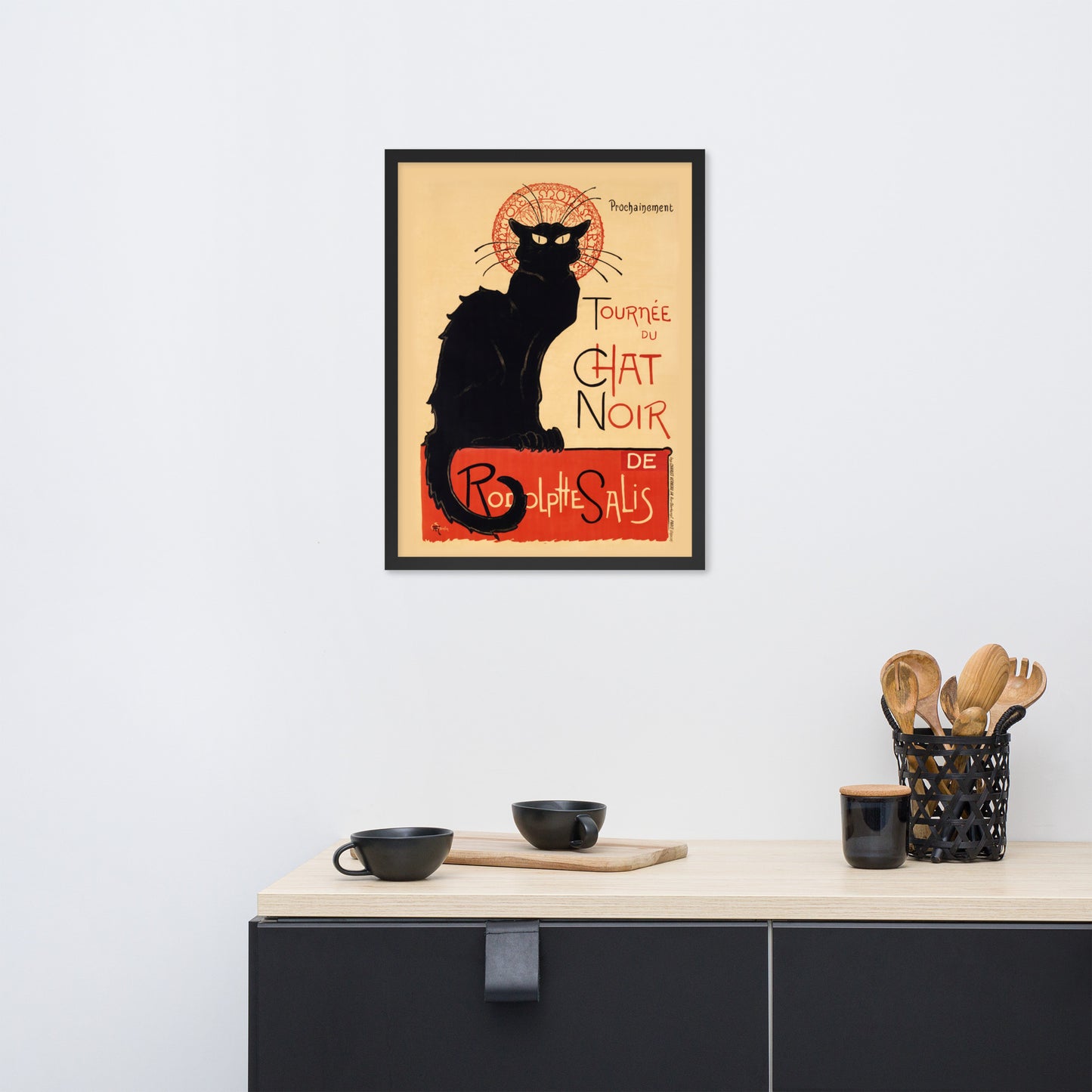 Tournée du Chat Noir by Théophile Alexandre Steinlen