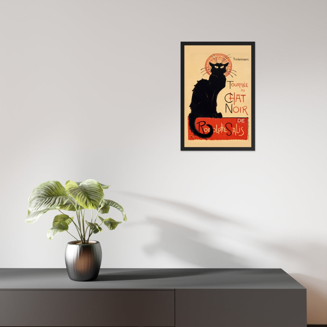 Tournée du Chat Noir by Théophile Alexandre Steinlen