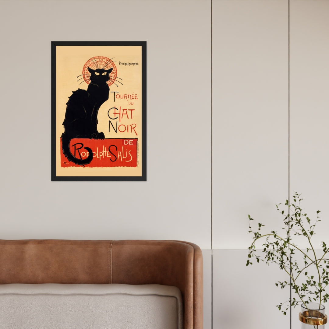 Tournée du Chat Noir by Théophile Alexandre Steinlen