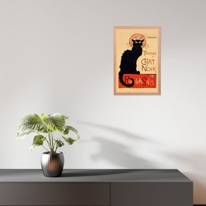 Tournée du Chat Noir by Théophile Alexandre Steinlen