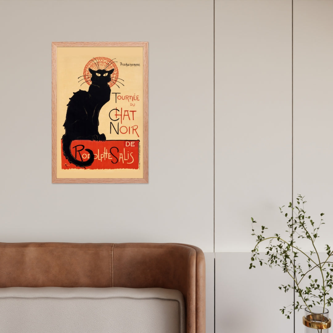 Tournée du Chat Noir by Théophile Alexandre Steinlen
